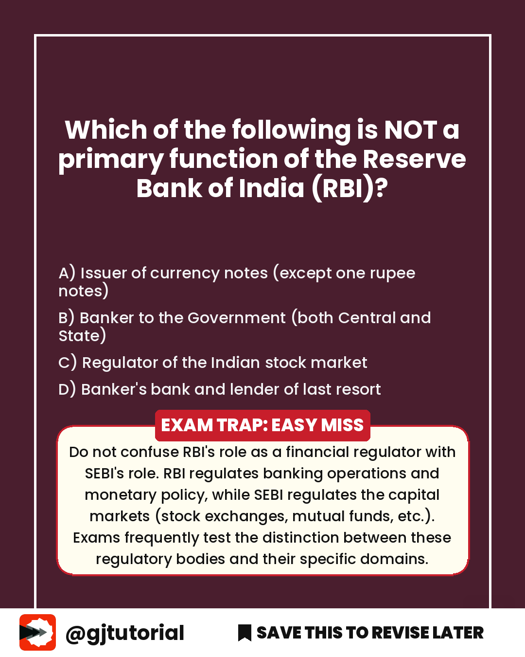 ef81a7f0-4058-4b8b-8177-bbaa1d09b064_brand2_facebook_gk_portrait Which of the following is NOT a primary function of the Reserve Bank of India (RBI)?